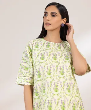 Printed Poplin Shirt