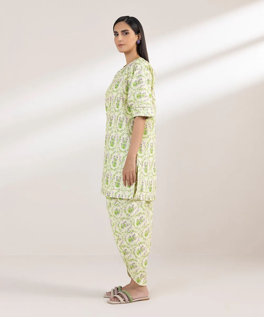 Printed Poplin Shirt