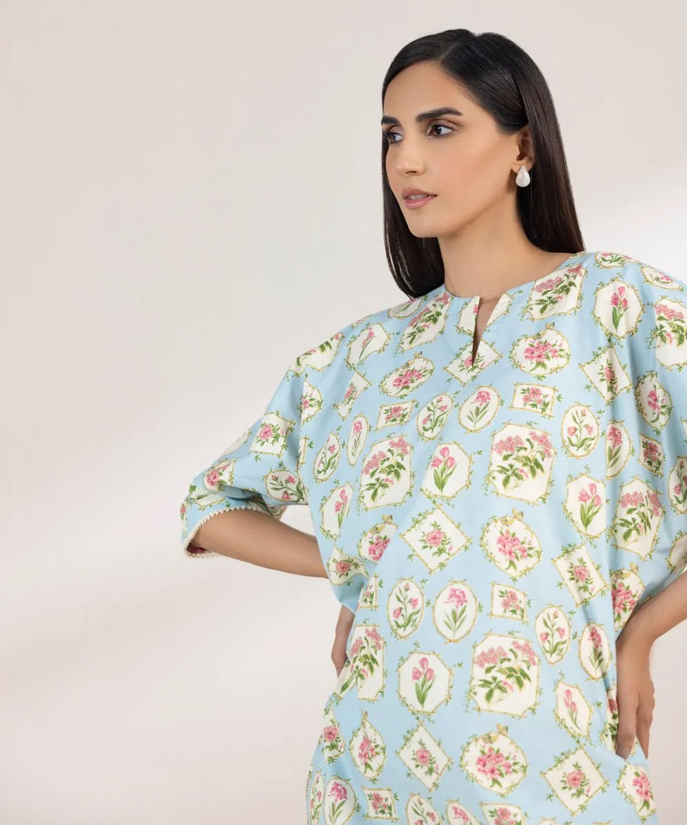 Printed Poplin Shirt