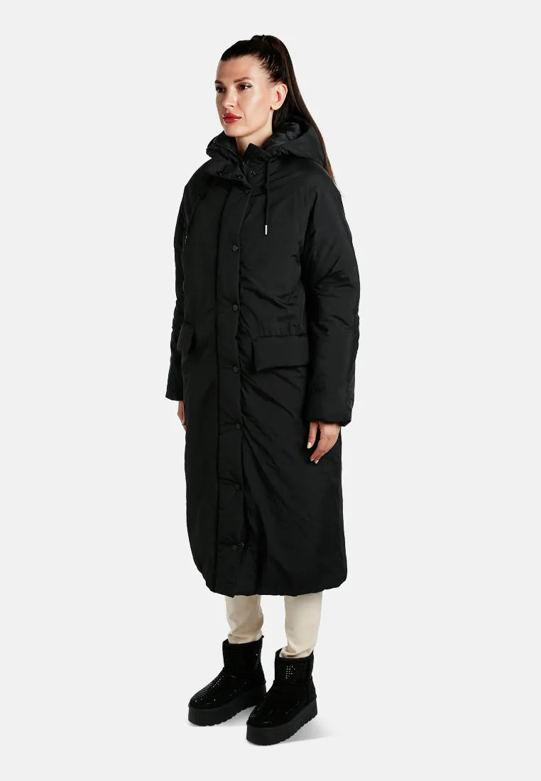 Puffer Trench Coat By RUW