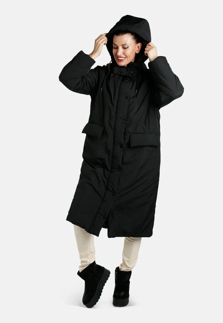 Puffer Trench Coat By RUW