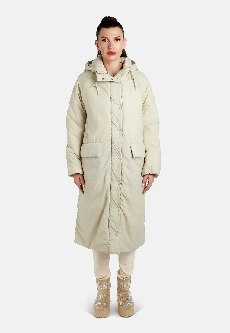 Puffer Trench Coat By RUW