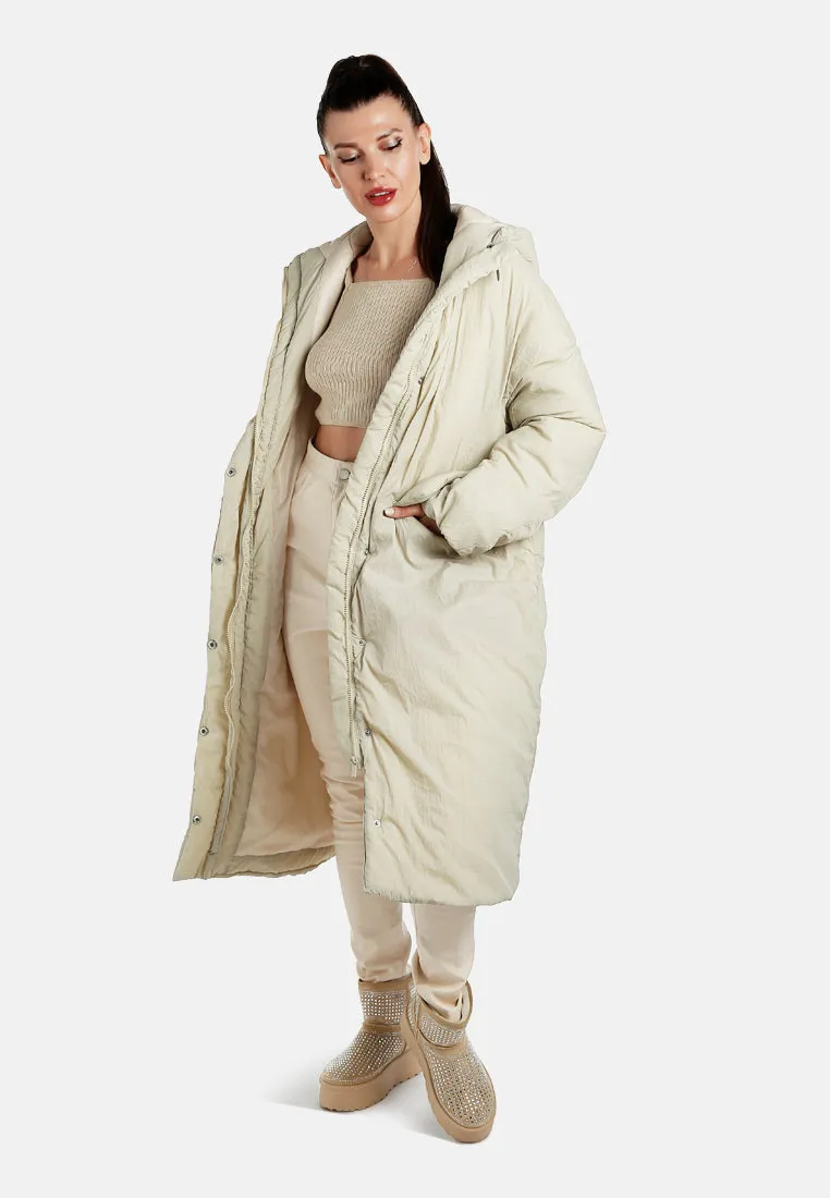 Puffer Trench Coat By RUW