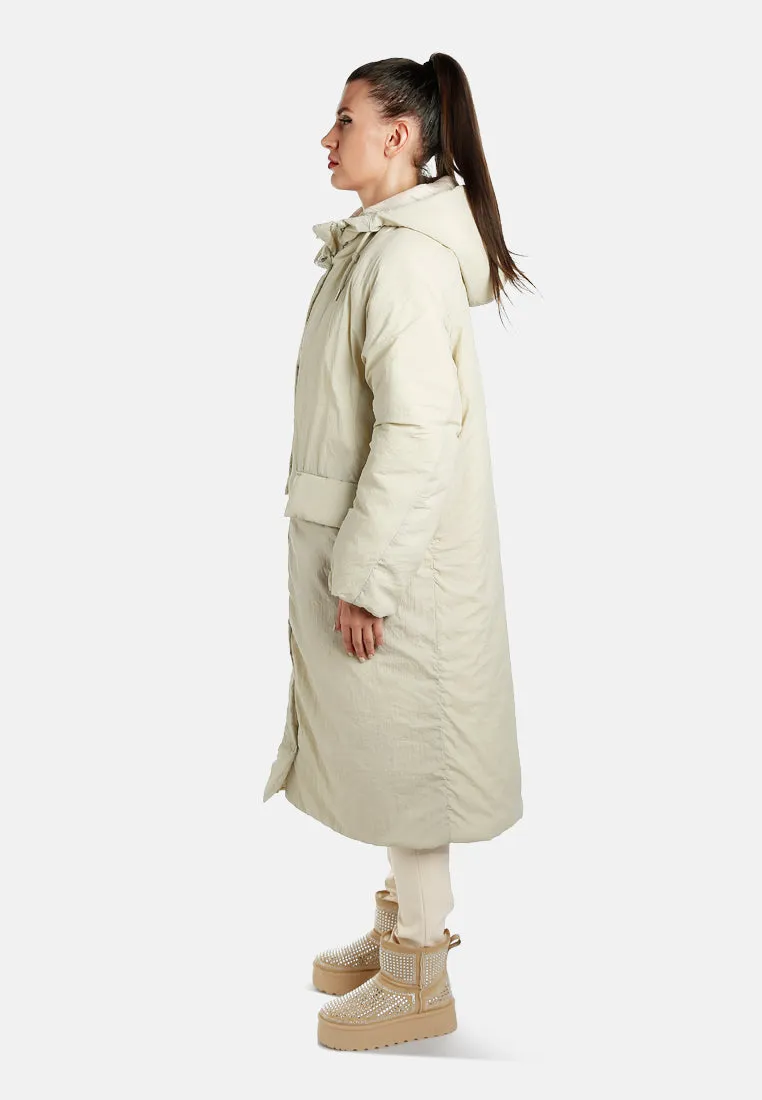 Puffer Trench Coat By RUW