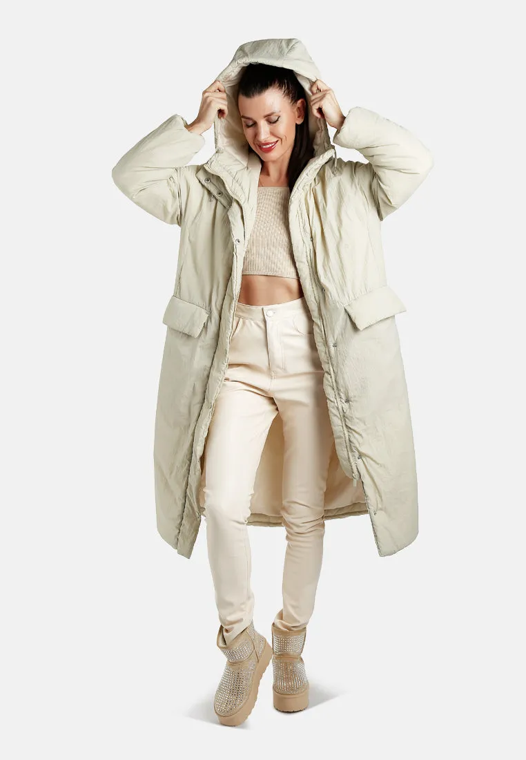 Puffer Trench Coat By RUW