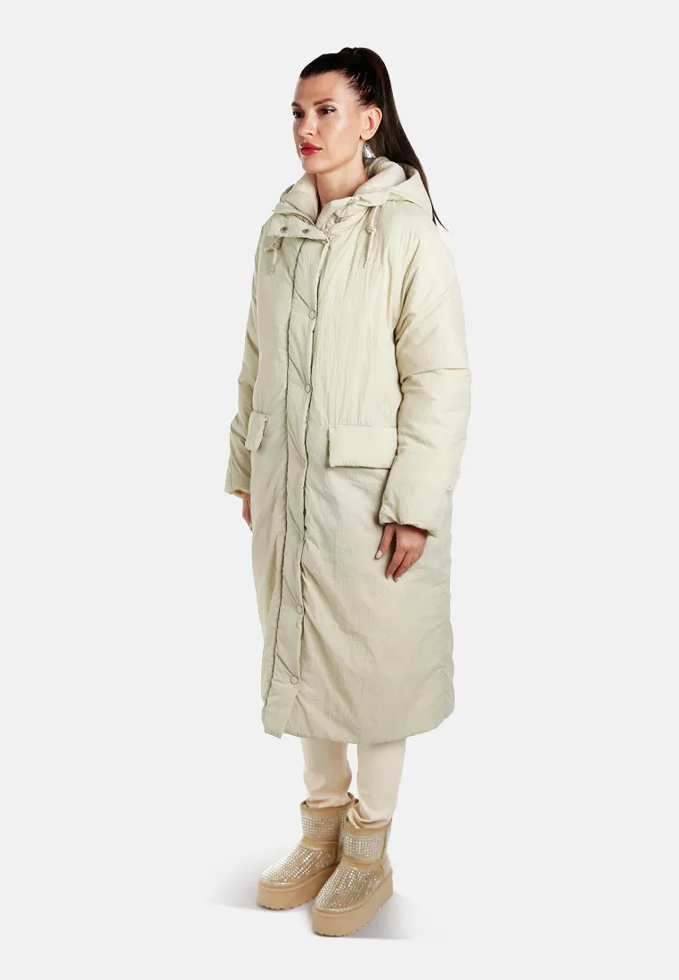 Puffer Trench Coat By RUW