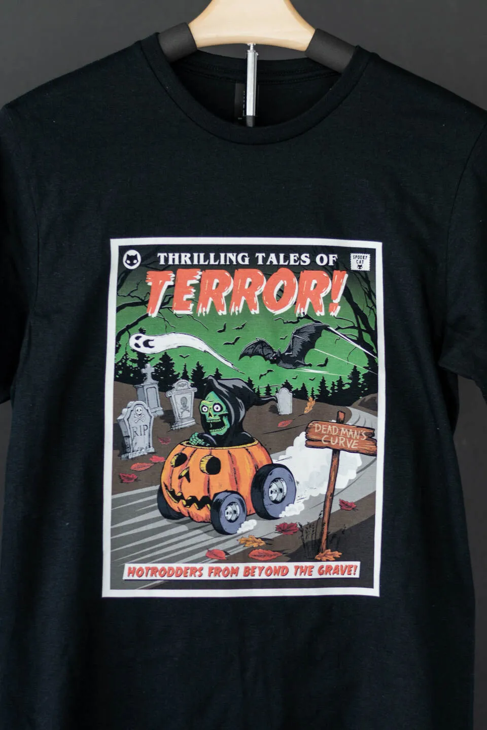 Pumpkin Reaper Comic T-Shirt