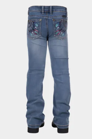 PURE WESTERN GIRLS SUNNY BOOT CUT JEAN