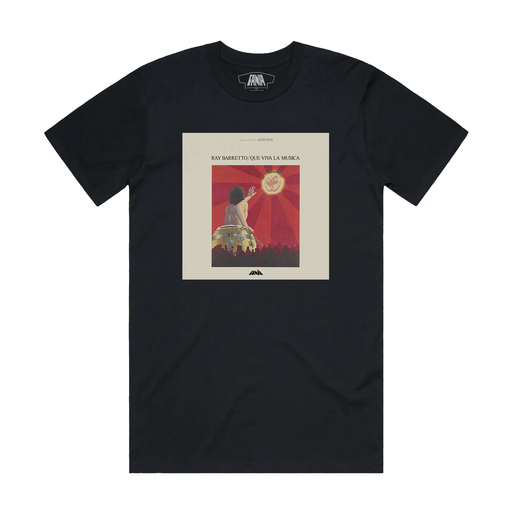 Que Viva La Música T-shirt (Black)