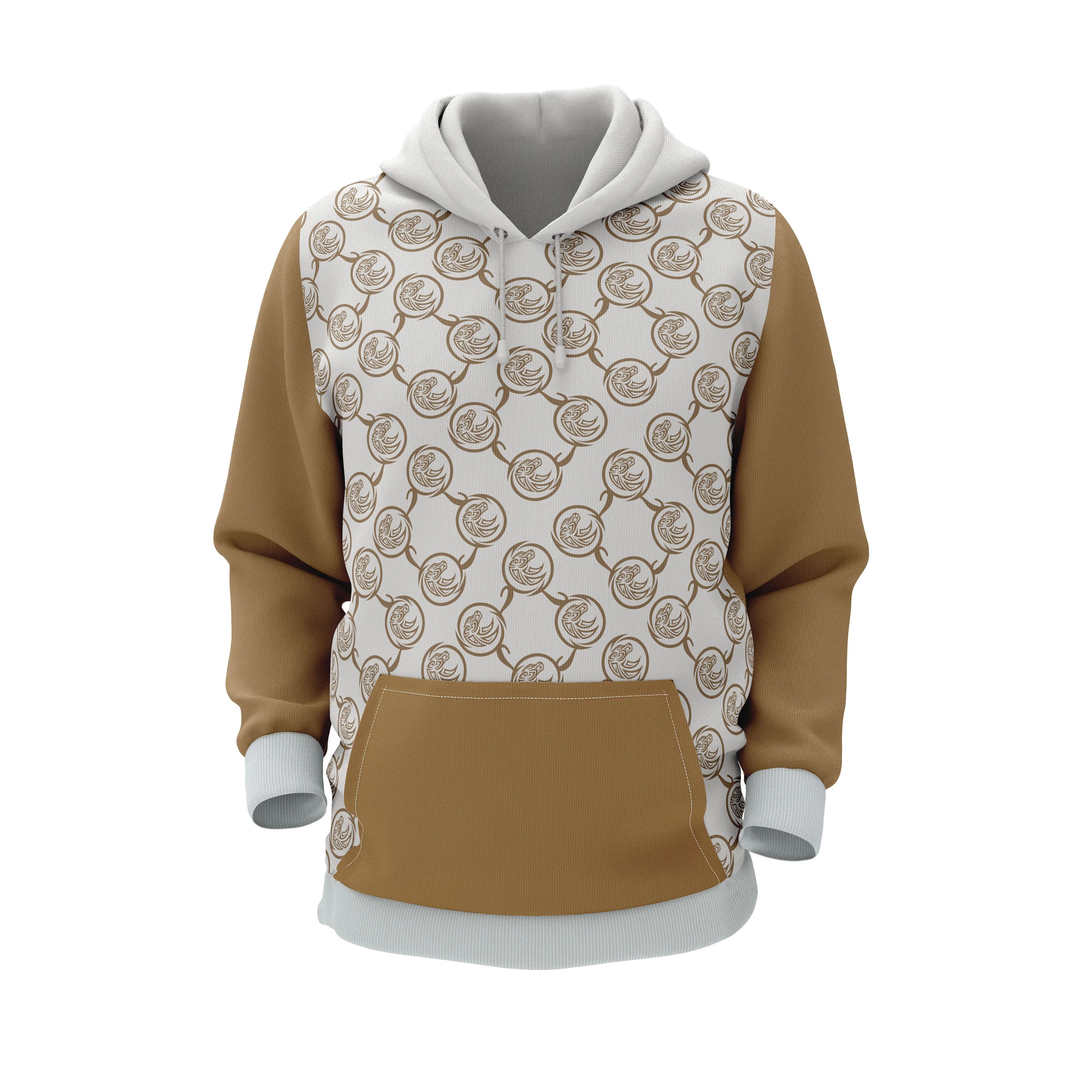 Quentino Classique: White Gold Hoodie