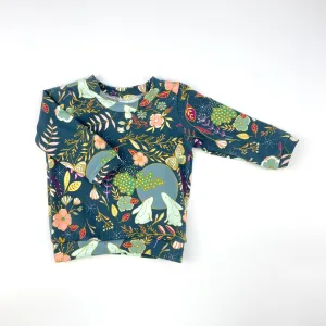 Rabbit Floral T-Shirt - Long or Short Sleeve