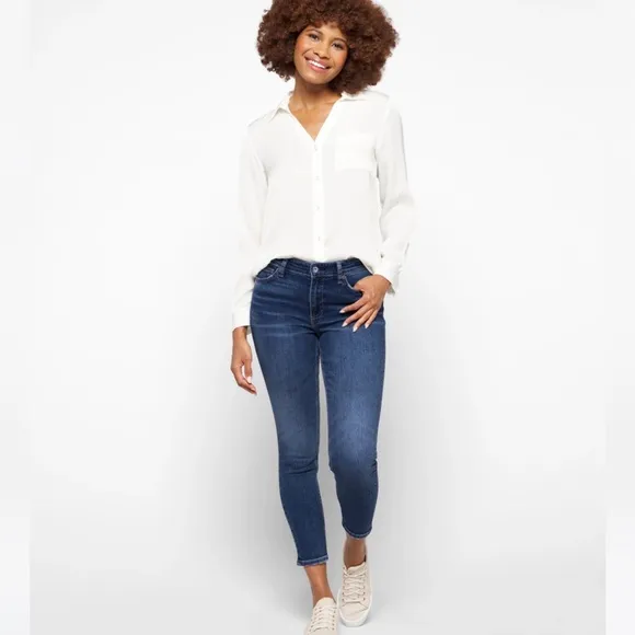 Rag &amp; Bone Cate Mid-rise Ankle Skinny Jeans 32