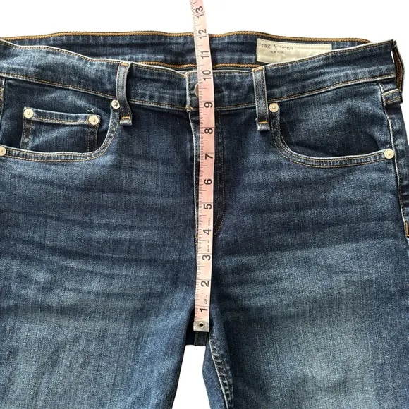 Rag &amp; Bone Cate Mid-rise Ankle Skinny Jeans 32