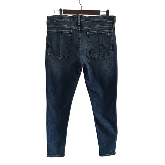 Rag &amp; Bone Cate Mid-rise Ankle Skinny Jeans 32