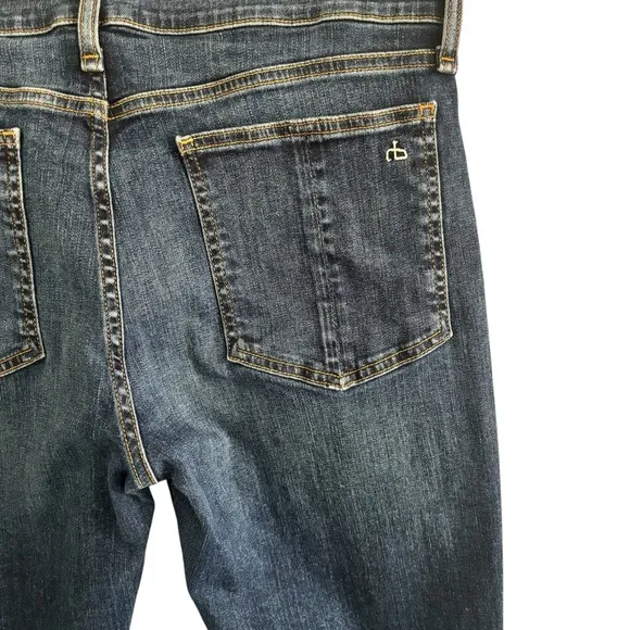 Rag &amp; Bone Cate Mid-rise Ankle Skinny Jeans 32