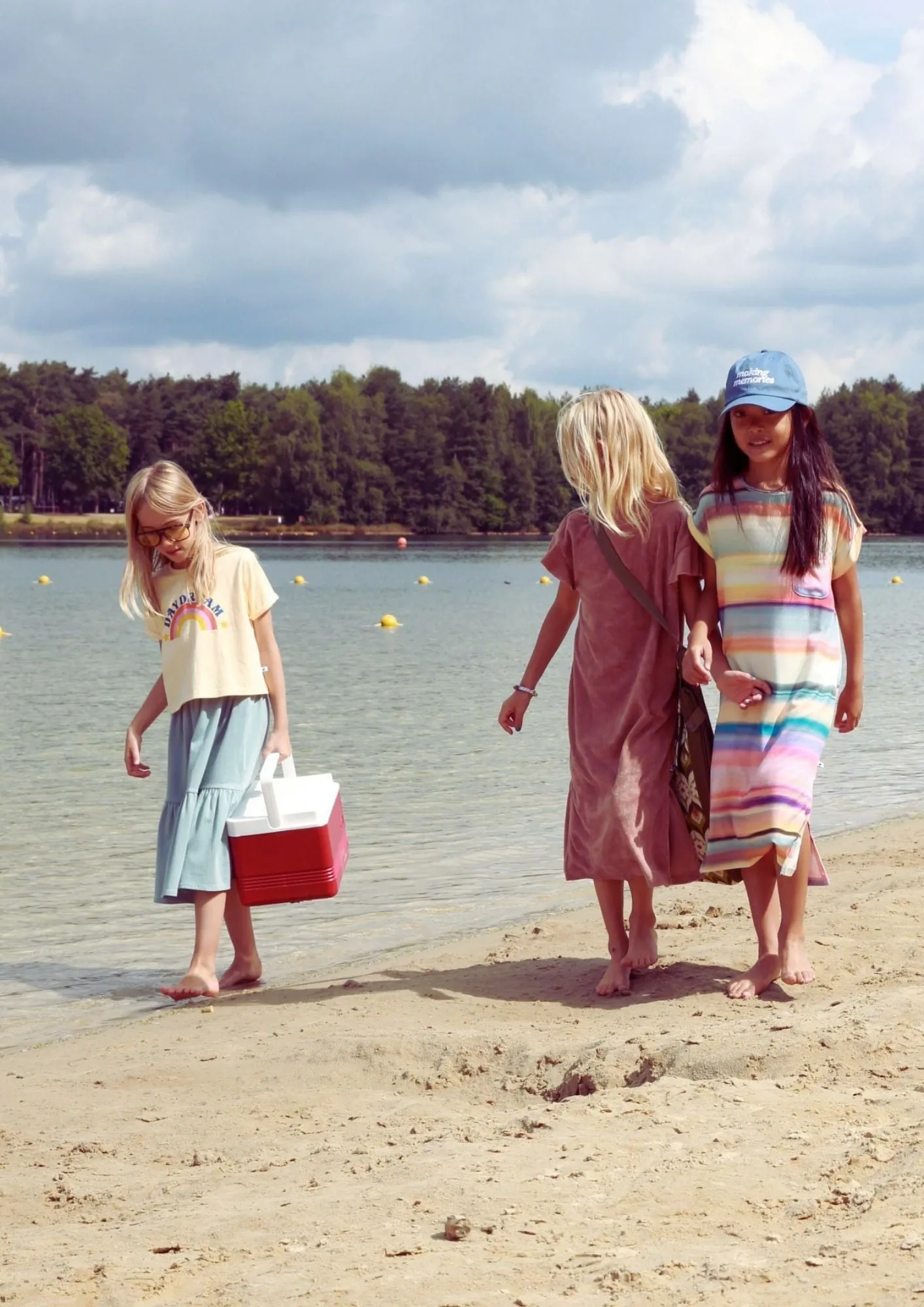 RAINBOW RIB BOXY DRESS