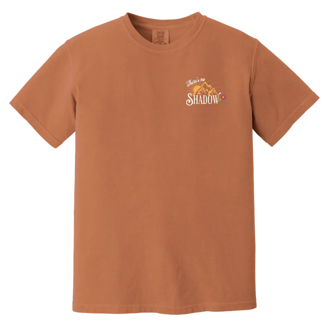 Reckless Love Flower Tee Front & Back- Christian Worship - Comfort Colors