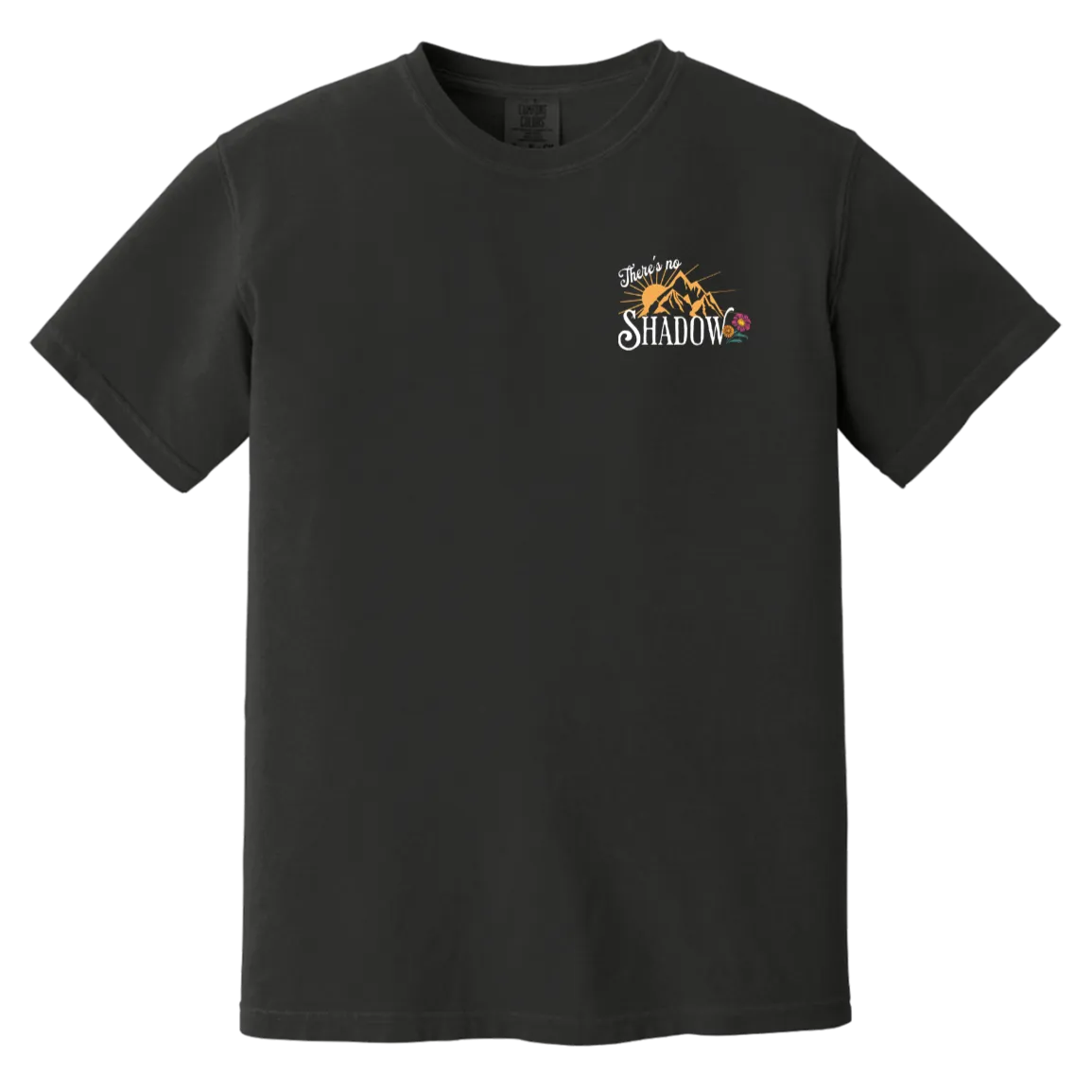 Reckless Love Flower Tee Front & Back- Christian Worship - Comfort Colors