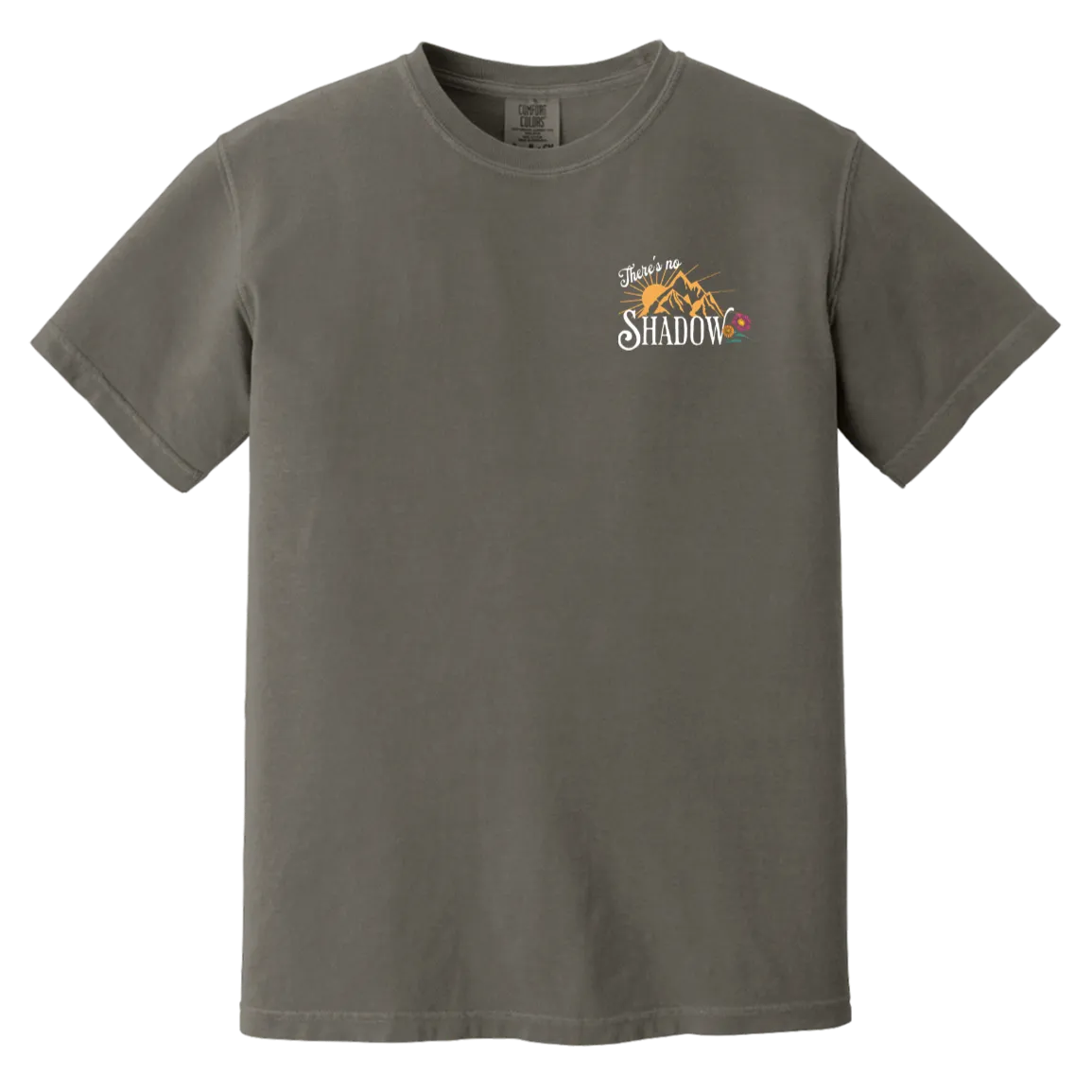 Reckless Love Flower Tee Front & Back- Christian Worship - Comfort Colors