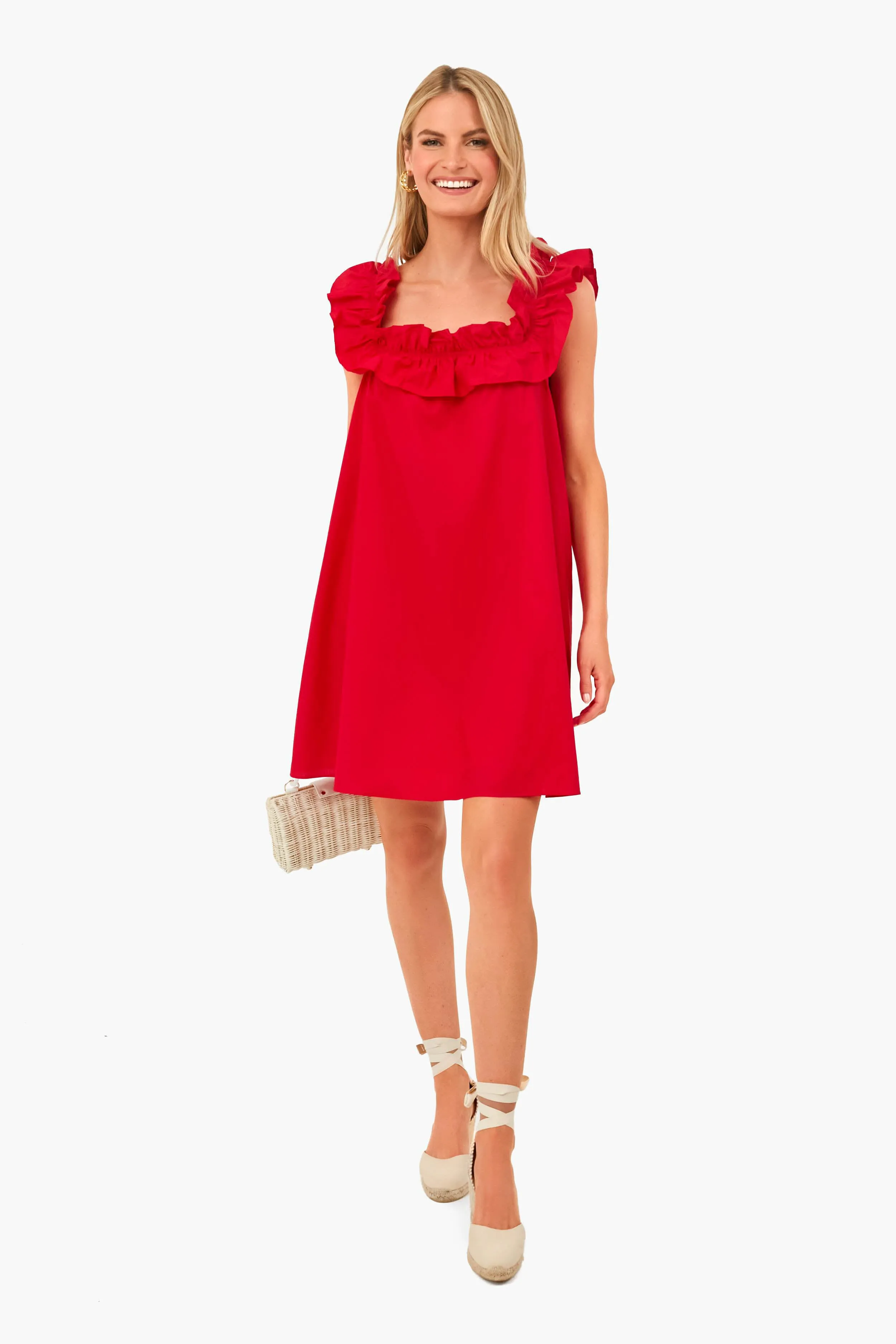 Red Maria Mini Dress