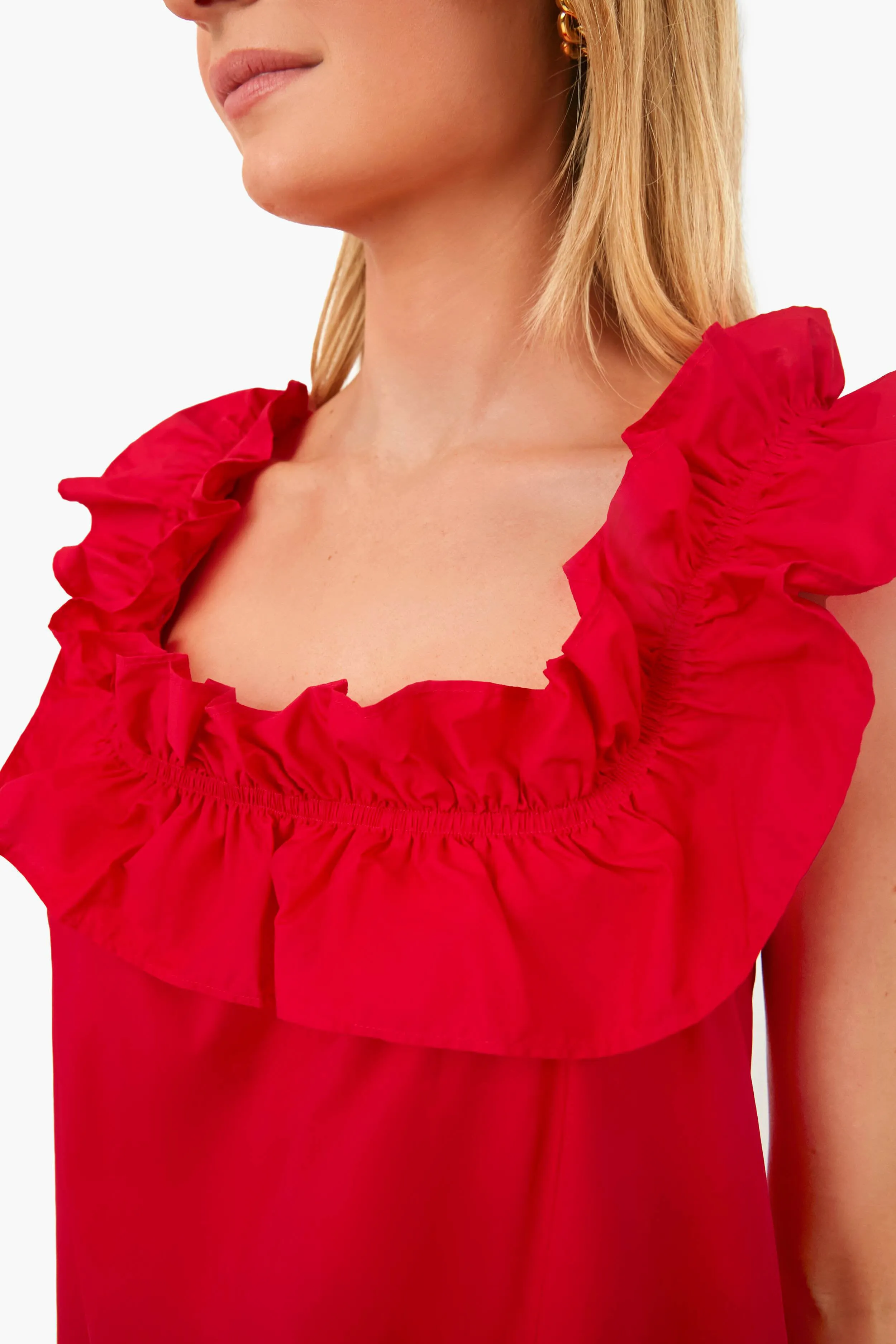 Red Maria Mini Dress