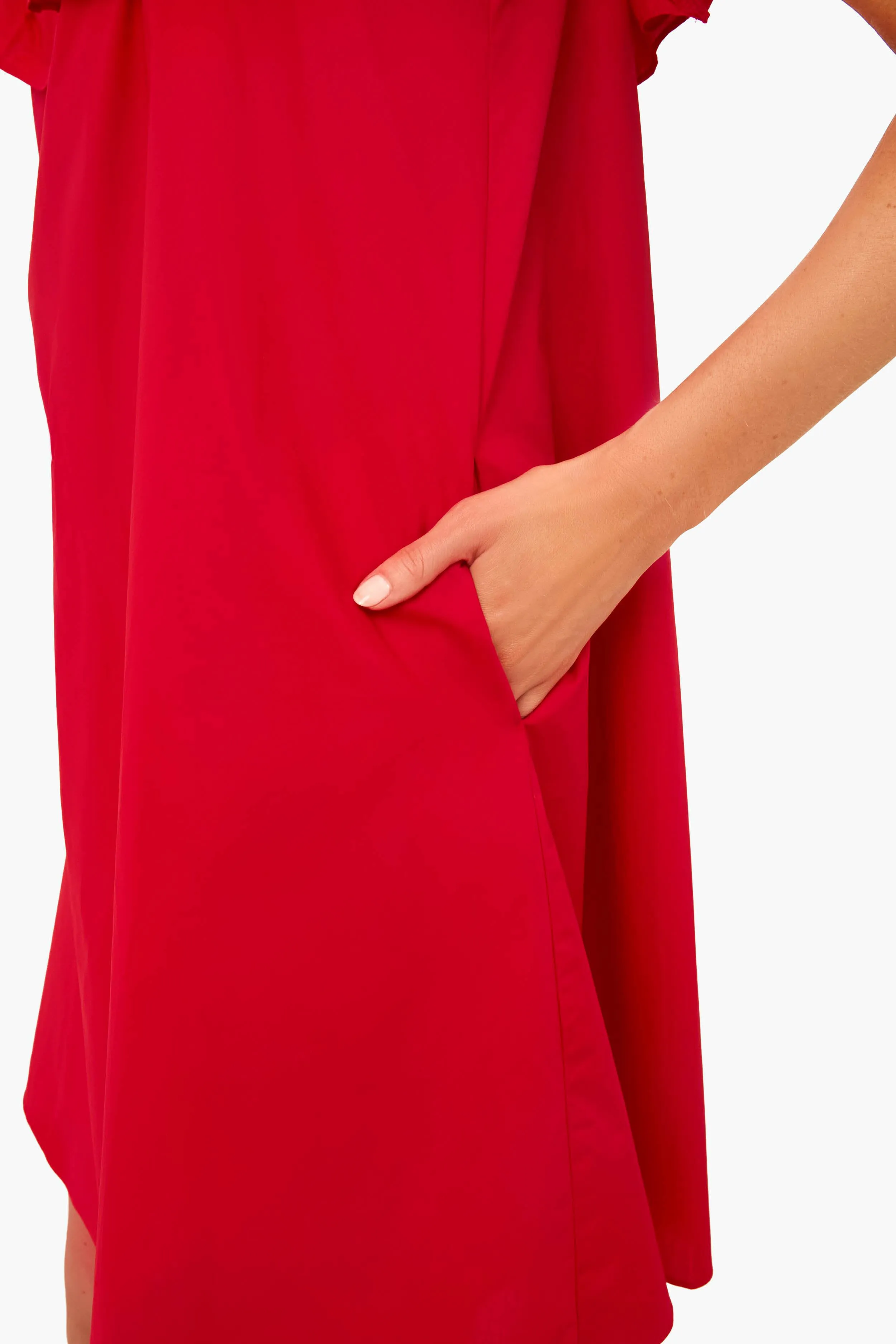 Red Maria Mini Dress