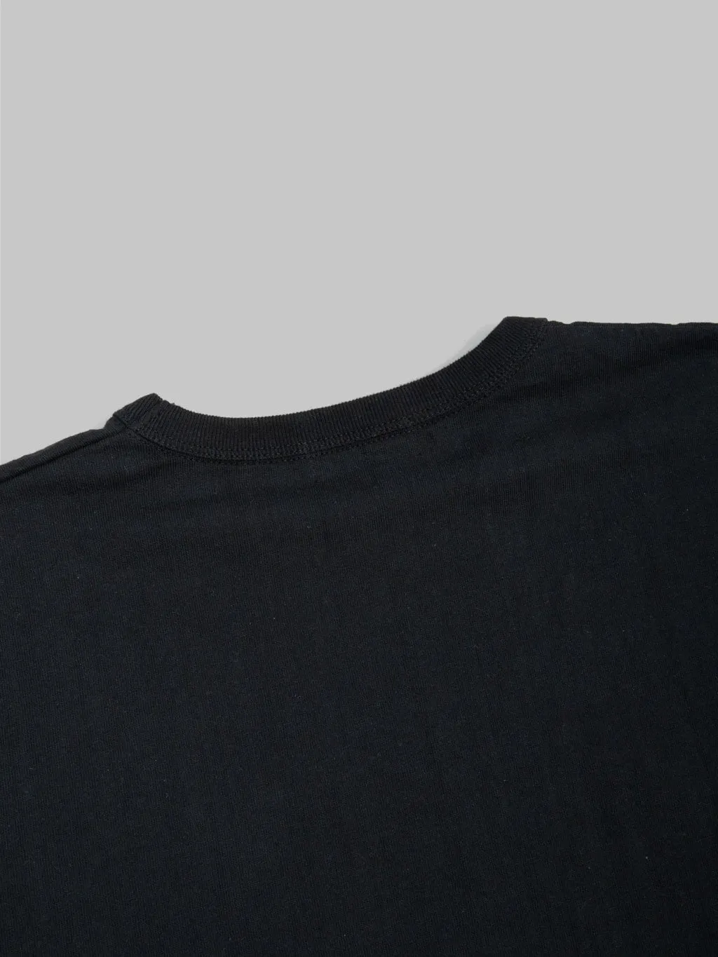 Redcast Heritage "Tsuri-Ami" Loopwheel Heavy T-Shirt Black (2 Pack)