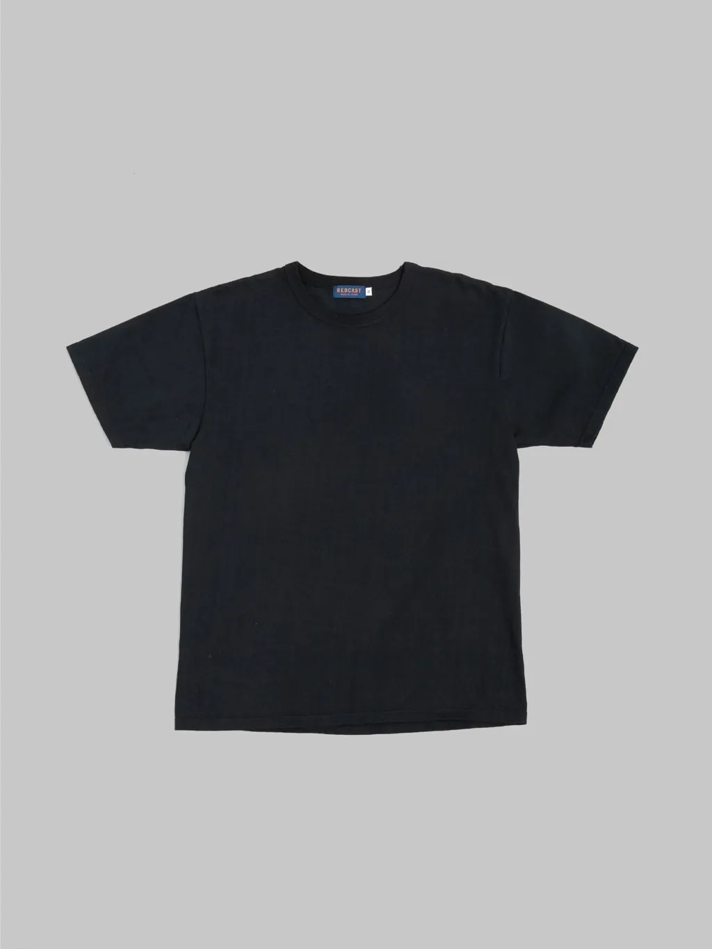 Redcast Heritage "Tsuri-Ami" Loopwheel Heavy T-Shirt Black (2 Pack)