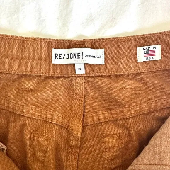 RE/DONE Stove Pipe Jeans, Size 26