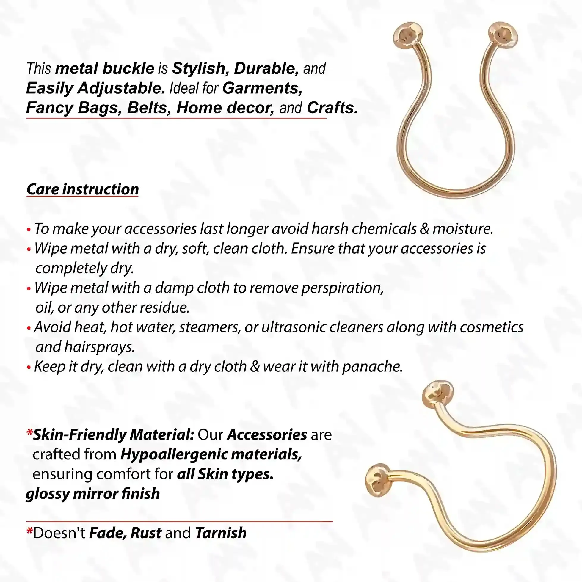 Refined Curved Buckle