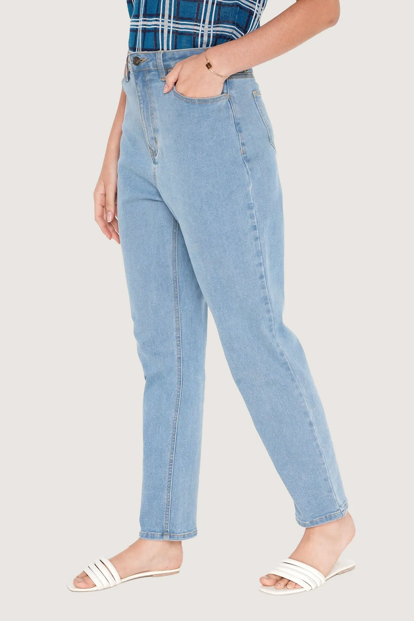 REFORME Recycled Slim Jeans