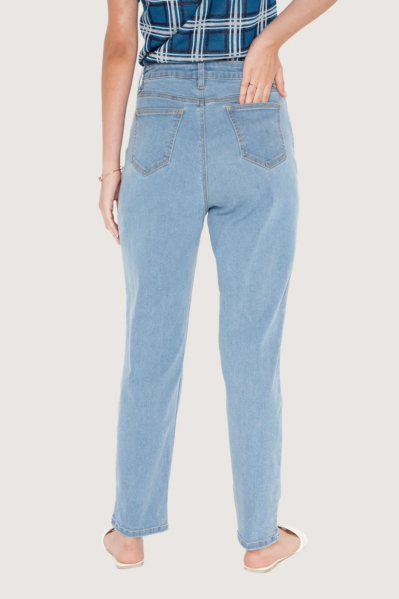 REFORME Recycled Slim Jeans