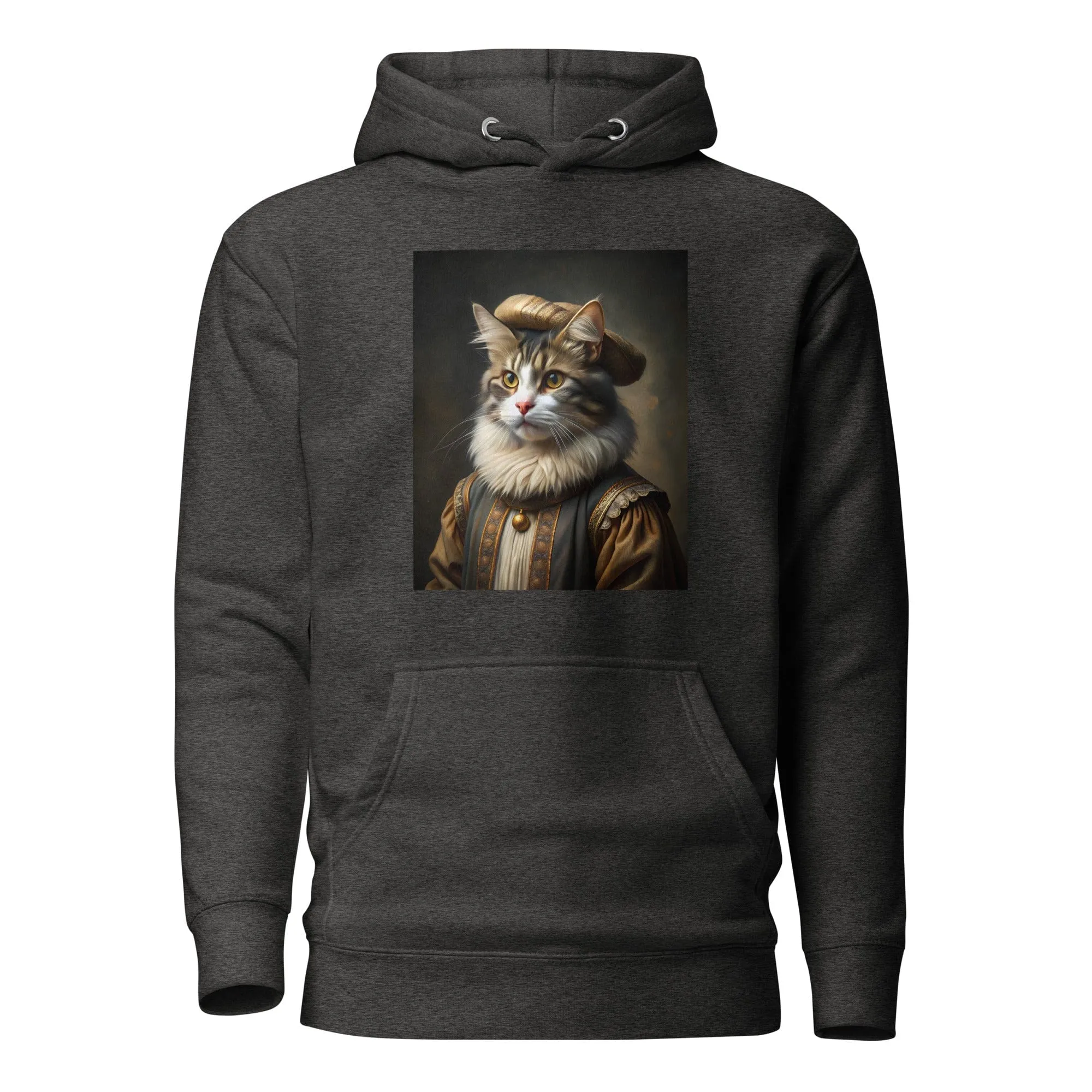 Rembrandt Funny Cat painting Unisex Hoodie