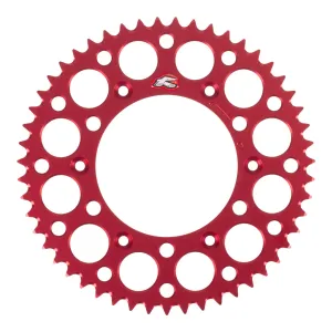 Renthal Sprocket Rear Red 51T Alloy 7075 T6 Grooved