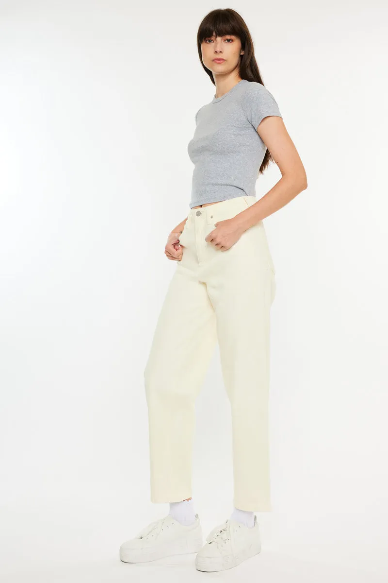 Retrice High Rise Slim Balloon Jeans