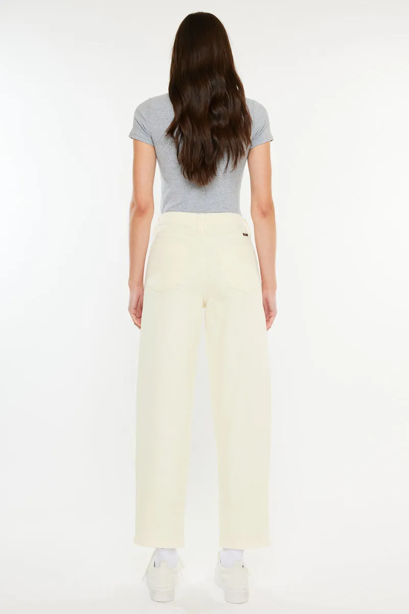 Retrice High Rise Slim Balloon Jeans