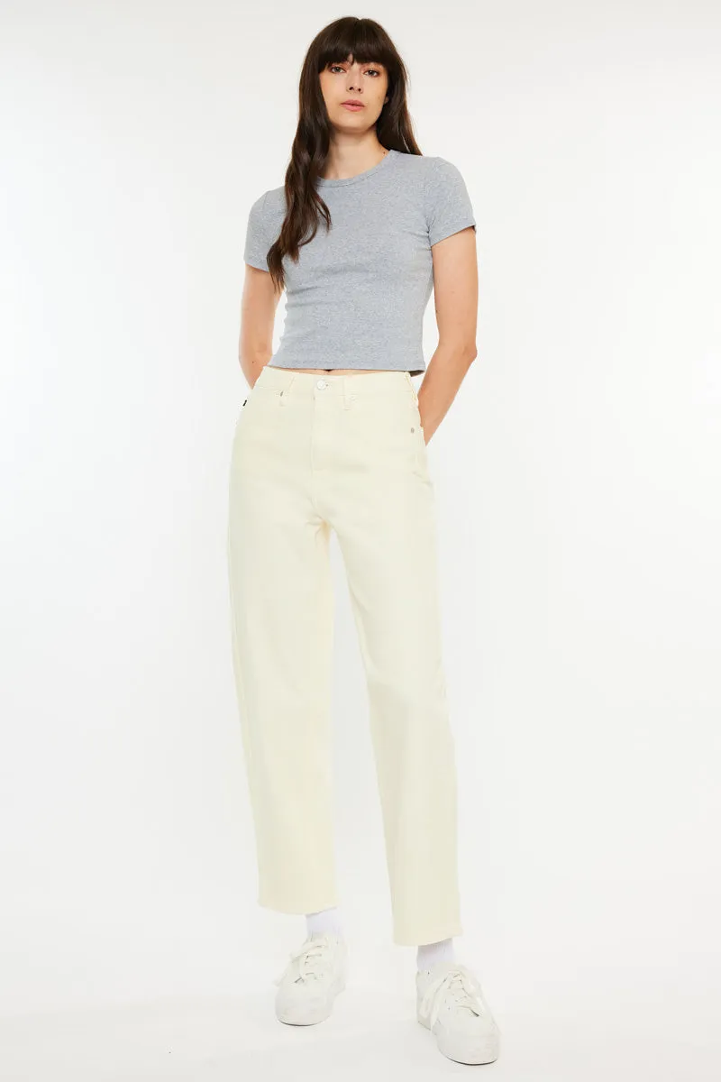 Retrice High Rise Slim Balloon Jeans