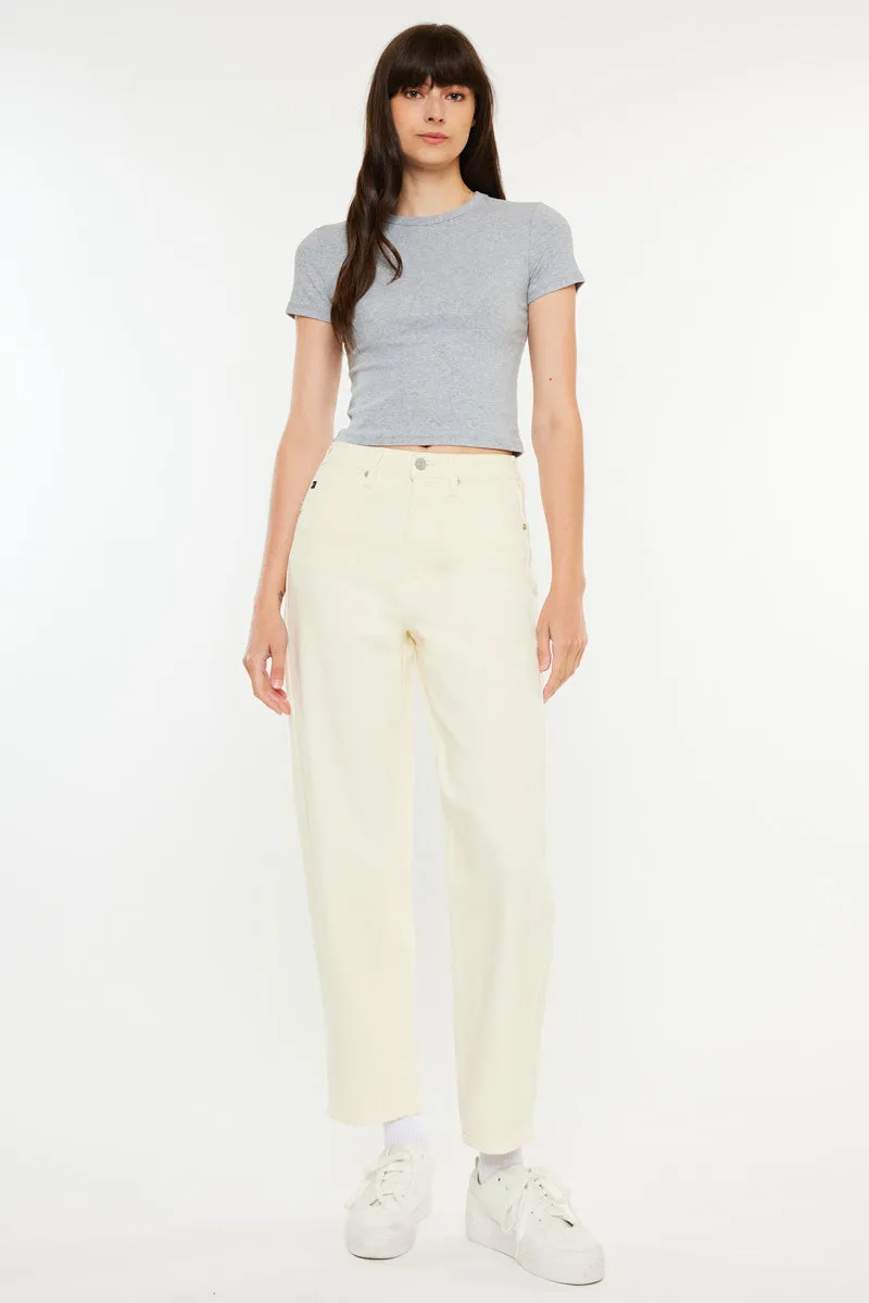 Retrice High Rise Slim Balloon Jeans