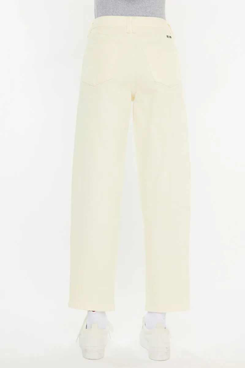 Retrice High Rise Slim Balloon Jeans