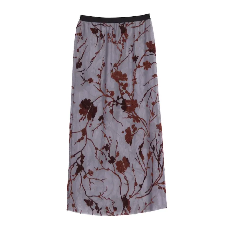 Rimless Mesh Skirt