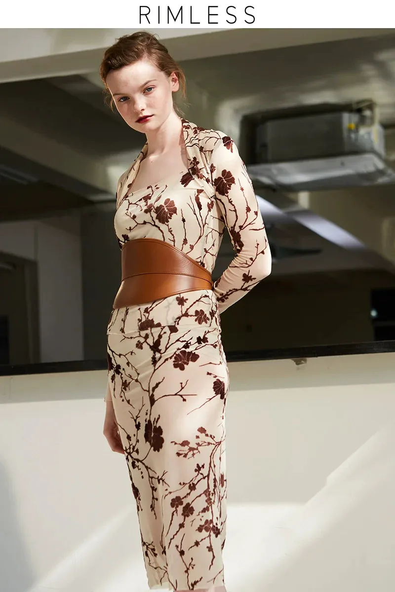 Rimless Mesh Skirt
