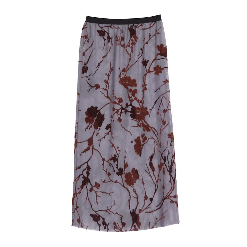 Rimless Mesh Skirt