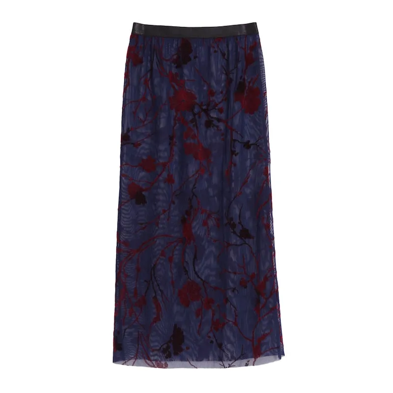 Rimless Mesh Skirt