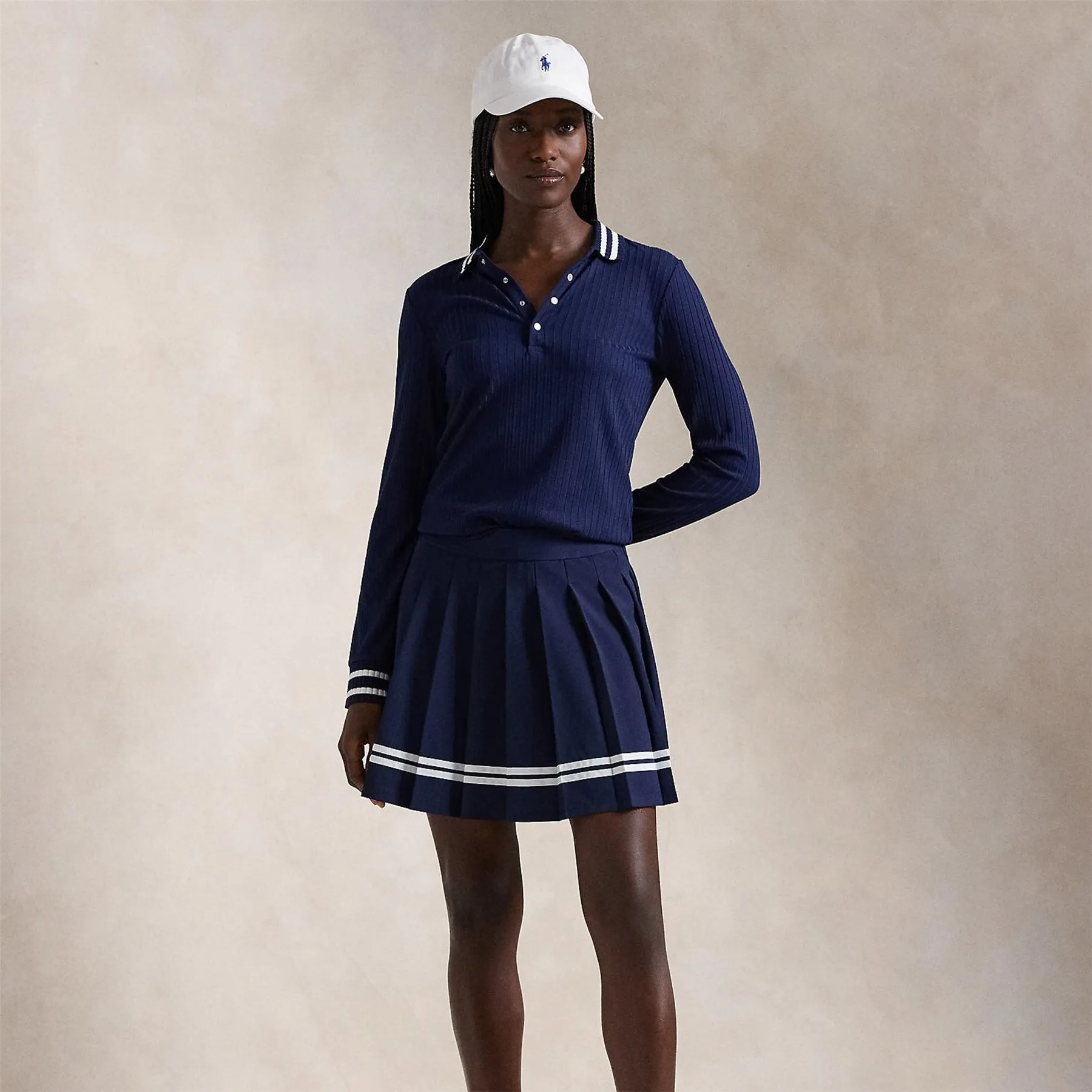 RLX Stretch Poly Skort Refined Navy