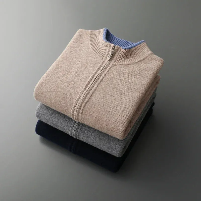 Rocco | Pure Cashmere Zip Jacket