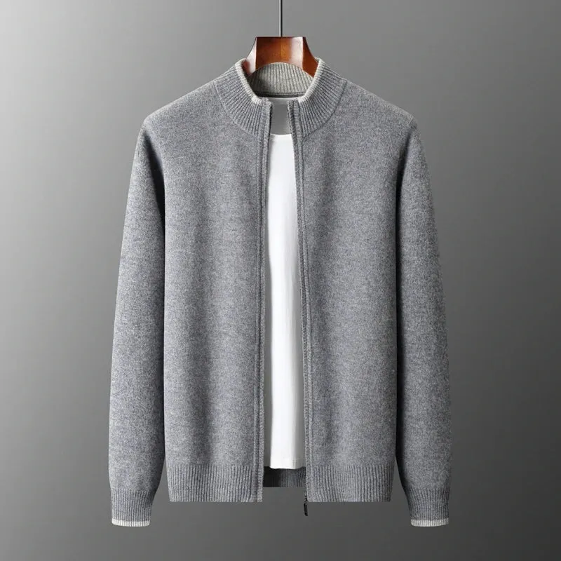Rocco | Pure Cashmere Zip Jacket
