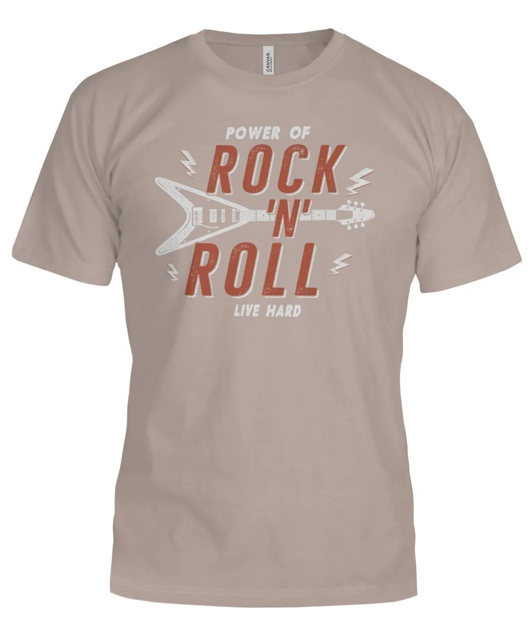Rock N Roll Bella Canvas Tee