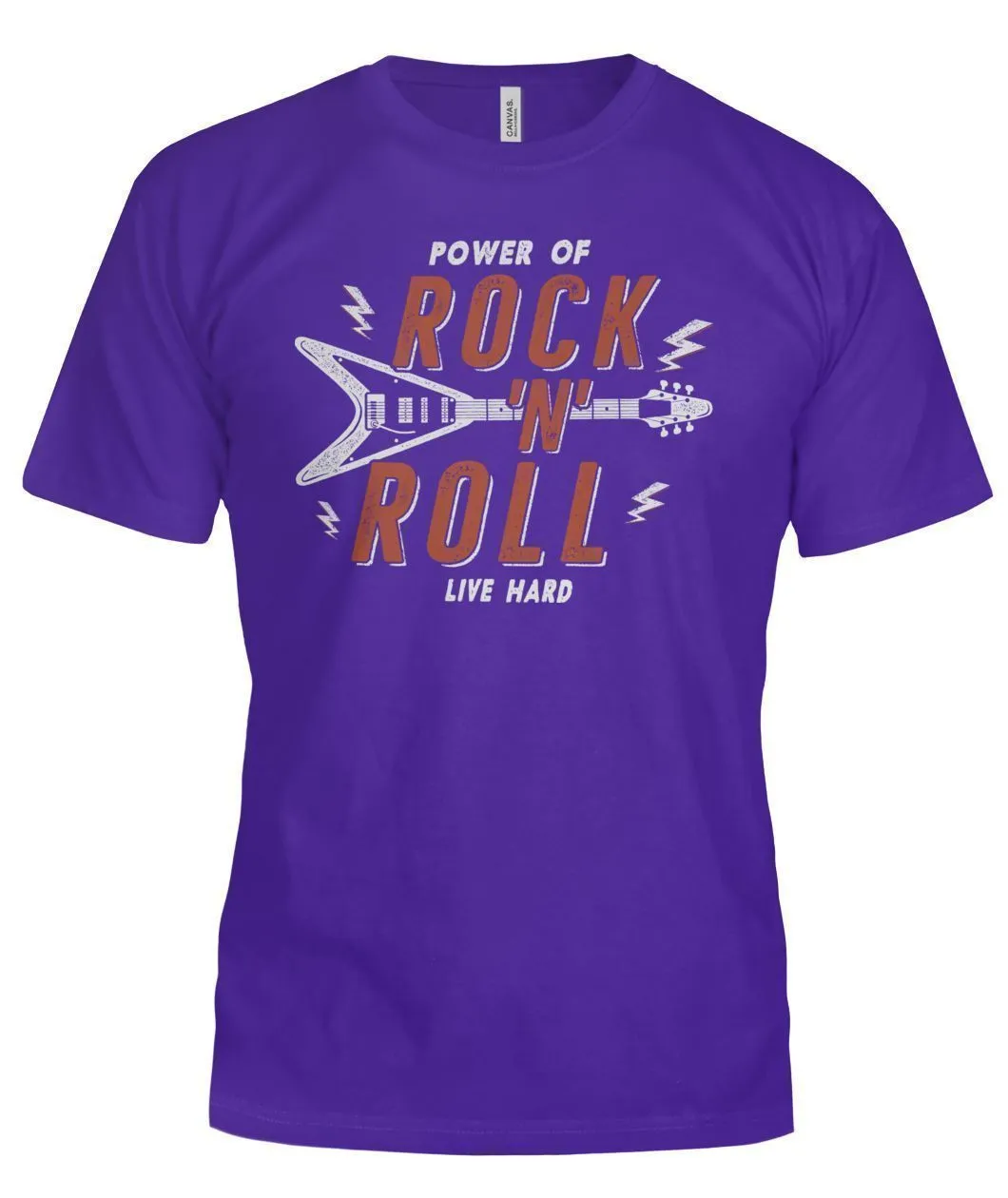 Rock N Roll Bella Canvas Tee