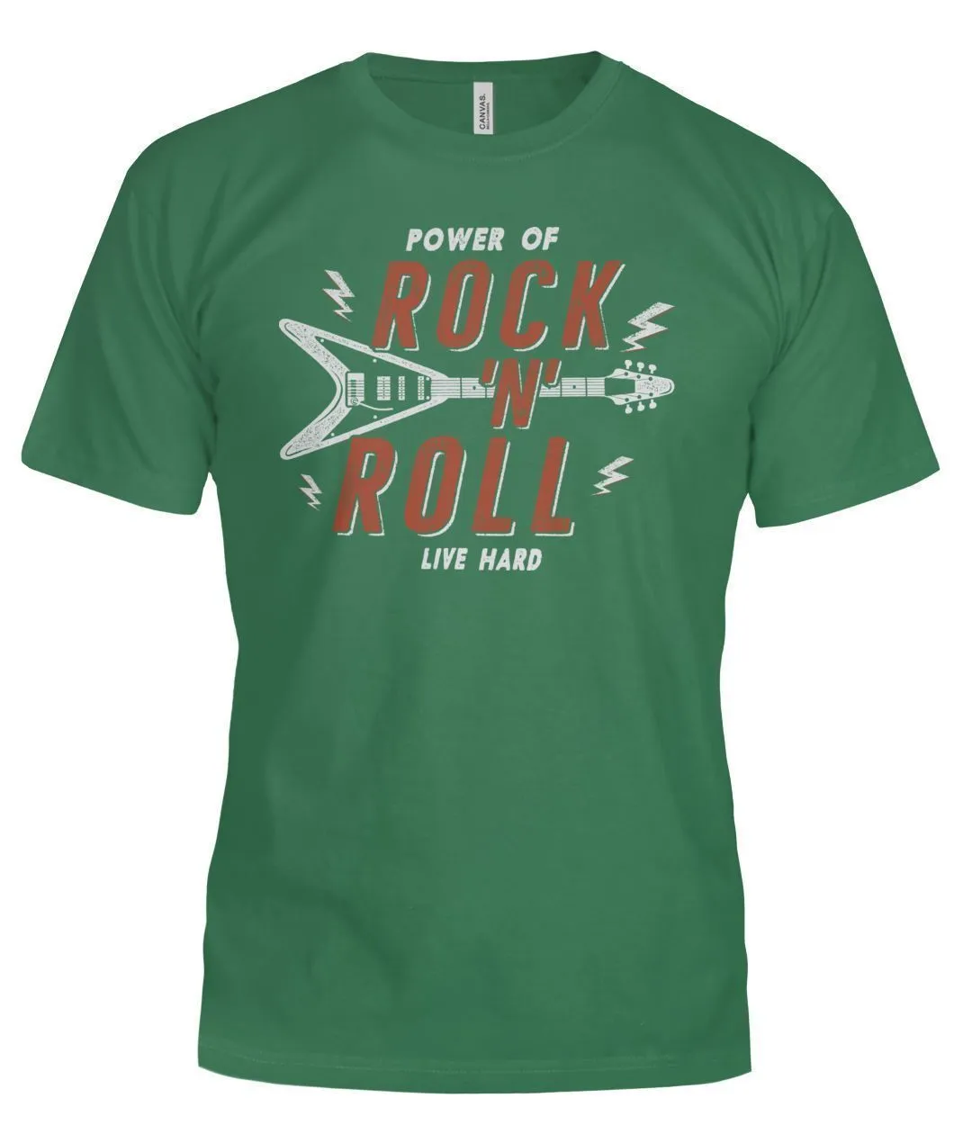 Rock N Roll Bella Canvas Tee