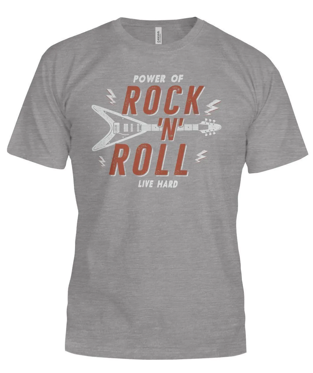 Rock N Roll Bella Canvas Tee